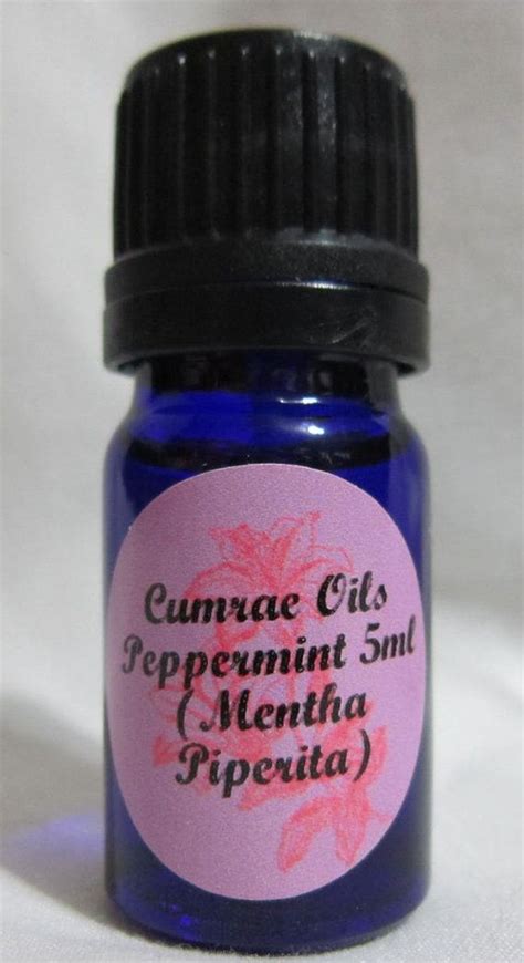 Peppermint Essential Oil Mentha Piperita Pure By Cumraeoils