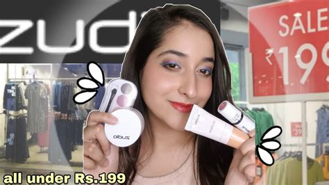 Zudio Makeup Haul Under Rs199 Deevanshy Youtube