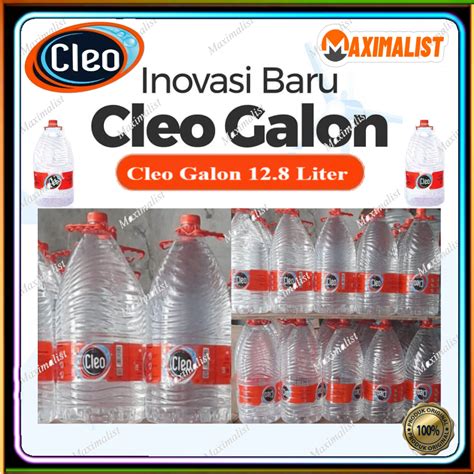 Jual Cleo Galon Liter Plus Isi Air Murni Cleo Liter Khusus