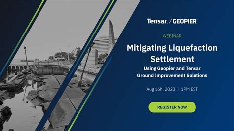 Mitigating Liquefaction Settlement Using Geopier And Tensar Ground