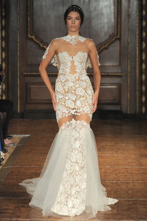 Most Daring Wedding Dresses From Bridal Fashion Week Watch