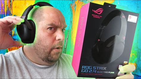 Asus Rog Strix Go 24 Wireless Gaming Headset Unboxing And Overview Gaming Headphones Youtube