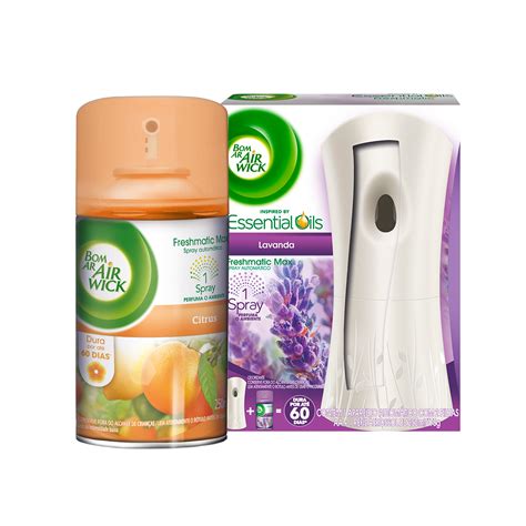 Kits De Air Wick Odorizador De Ambientes Bom Ar Air Wick Fresh Matic