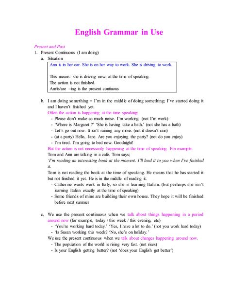 English grammar in use | DOC