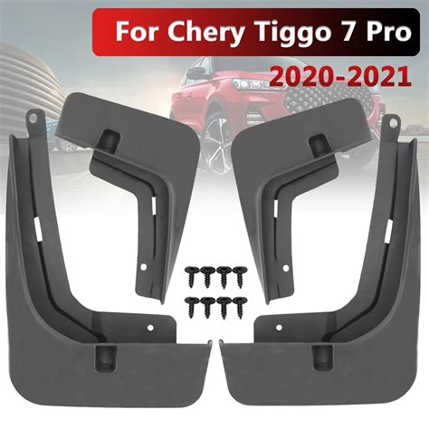 Guarda Dianteira E Traseira Para Chery Tiggo 7 Pro Para Lamas Splash