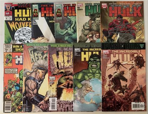 10 Hulk Comics Key Books High Grades Catawiki