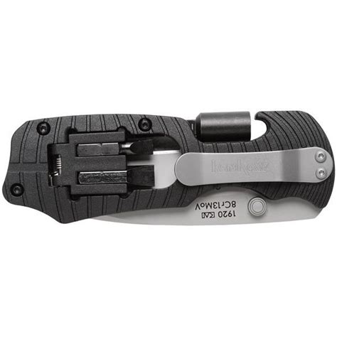 Kershaw Select Fire Pocket Knife Straight Edge Liner Lock