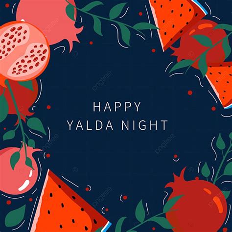 Pomegranate Yalda White Transparent Yalda Night Red Pomegranate And