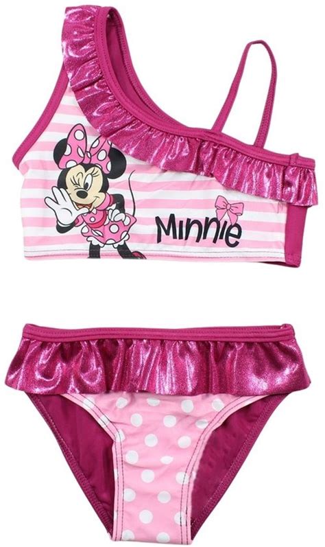Disney Bikini Minnie Mouse Streep Maat 122 128 Bol