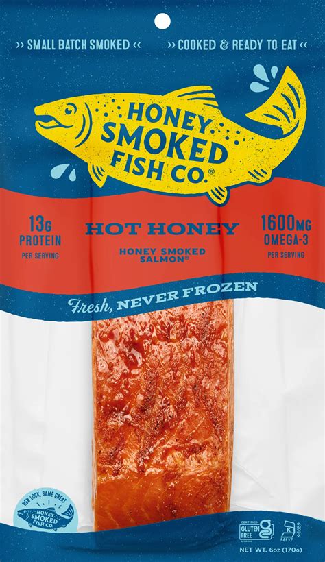 Honey Smoked Fish Co Hot Honey Smoked Salmon Shop Fish At H E B