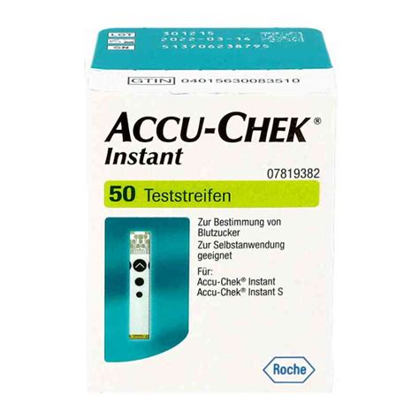 Accu Chek Instant Teststreifen X Stk Online Kaufen