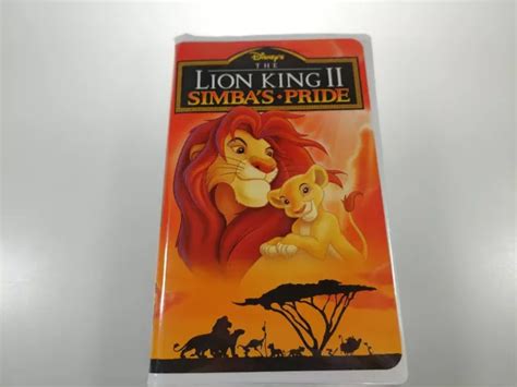 The Lion King Ii Simba S Pride Vhs Clamshell Walt Disney