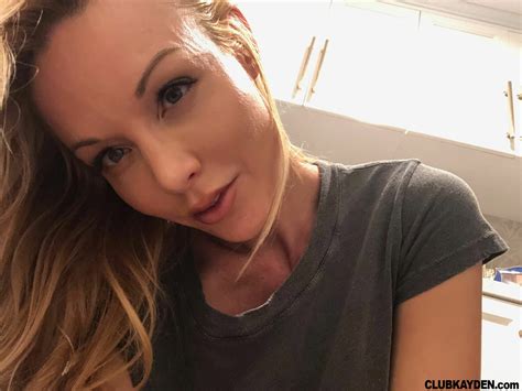 Hot Blond Kayden Kross Sports Long Nipples While Taking Masturbation Selfies CoedCherry