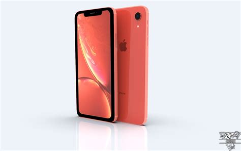 D Model Iphone Xr All Colors Vr Ar Low Poly Cgtrader