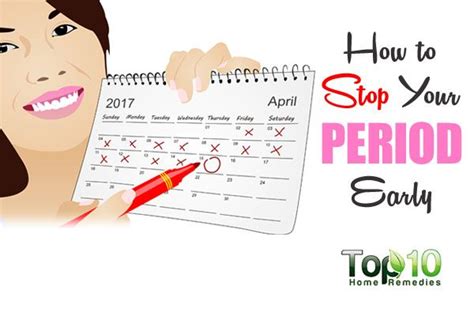 How to Stop Your Period Early | Top 10 Home Remedies