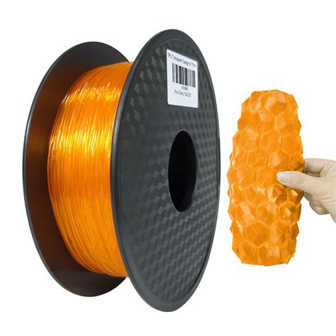 X Tpu D Filament Mm Transparent Orange Kg Inkstation