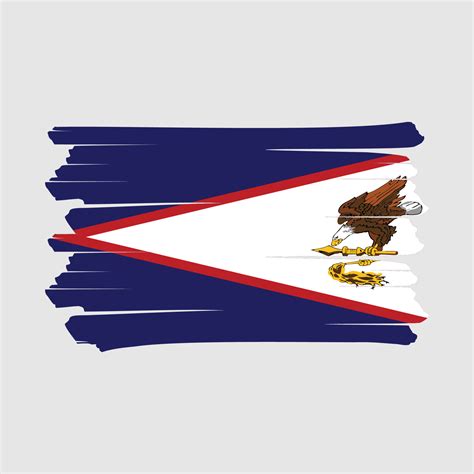 American Samoa Flag Brush 17643403 Vector Art at Vecteezy