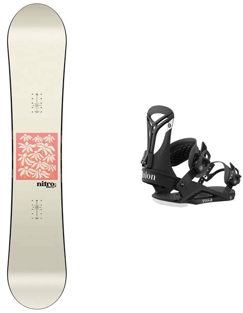 Nitro Snowboard Set Mercy 2024 Snowboard Sets Inkl Bdg Damen Snowleader