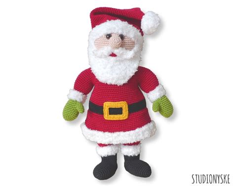 Kerstman Amigurumi Patroon Feestdagen Haken Kerstmis Pop Pdf Etsy