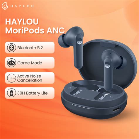 Haylou Moripods Anc T78 True Bt52 Wireless Earbuds Smart Noise Reduction Modes Earphone