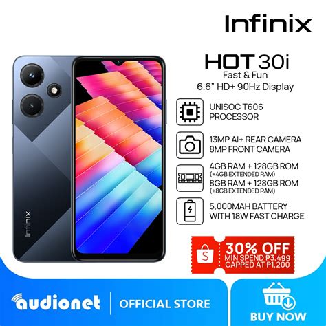 Infinix Hot I Smartphone Gb Gb Gb Unisoc T Display Mp Ai Camera New