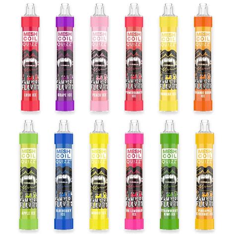 Original QUIZZ QD30 Plus 4000 Züge Einweg Vape E Zigarette 12 Ml