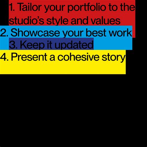 Top 10 tips for sending your portfolio to studios – Pangram Pangram Foundry