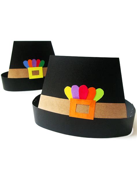 Pilgrim Hat Craft - Our Kid Things