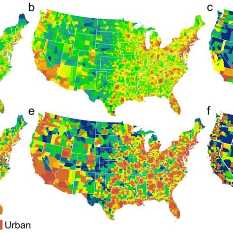 Comparison Of Rural Urban Classification Schemes A Place Level Download Scientific Diagram