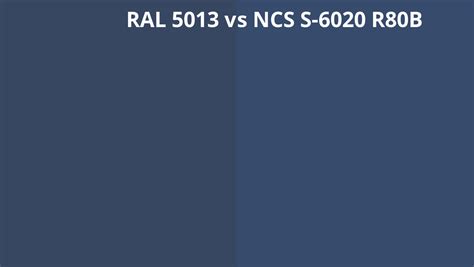 Ral 5013 Vs Ncs S 6020 R80b Ral Colour Chart Uk