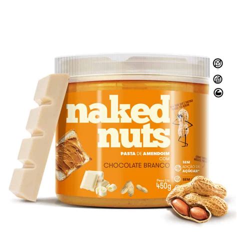 Pasta De Amendoim Chocolate Branco G Naked Nuts Escolhas Do Bem