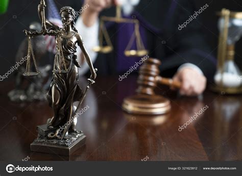 Judge Giving Verdict Striking Gavel Stock Photo By Zolnierek 321623912