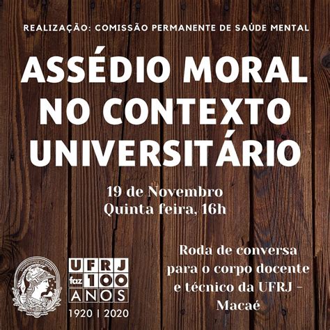 Ass Dio Moral No Contexto Universit Rio Portal De Eventos