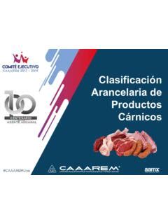 Clasificación Arancelaria de Productos Cárnicos clasificaci 243 n