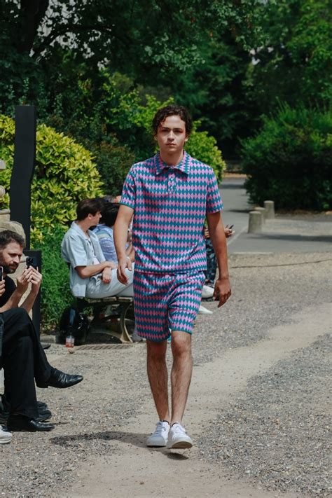 PFW GUNTHER Spring Summer 2023 Collection Male Model Scene