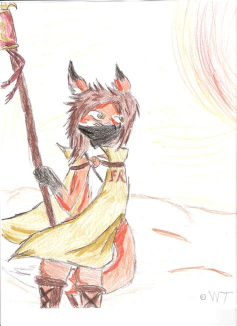 Desert Kitsune By Wildtheory On Deviantart