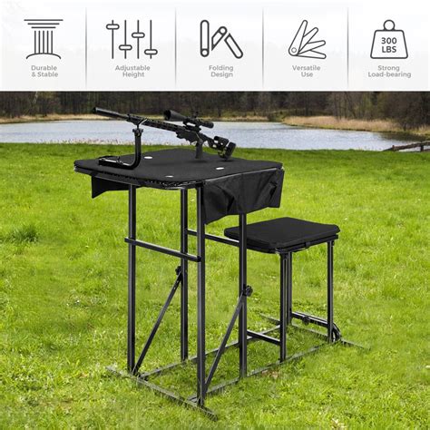 Portable Shooting Table Seat Set – GoplusUS