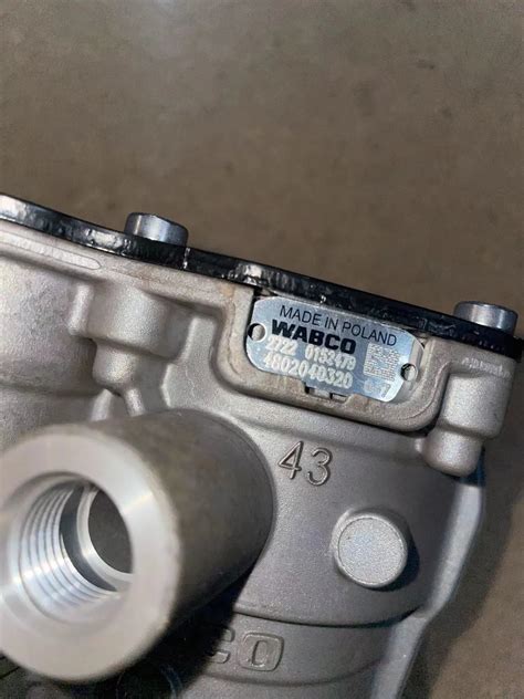 Original Wabco Trailer Control Valve Ebs Abs