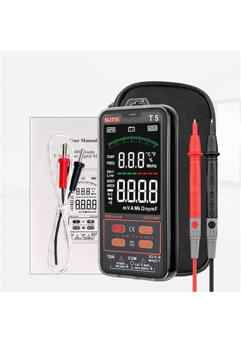 Njty T Color Njty T Professional Digital Multimeter True Rms Ammeter