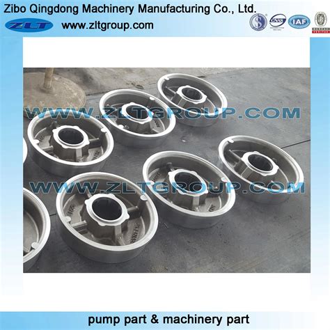 Investment Casting ANSI Chemical Pump Parts In Stainless Steel CD4