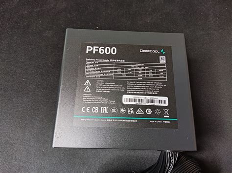 Блок питания DeepCool PF600, 600W, 80+ Standart — купить по низкой цене ...