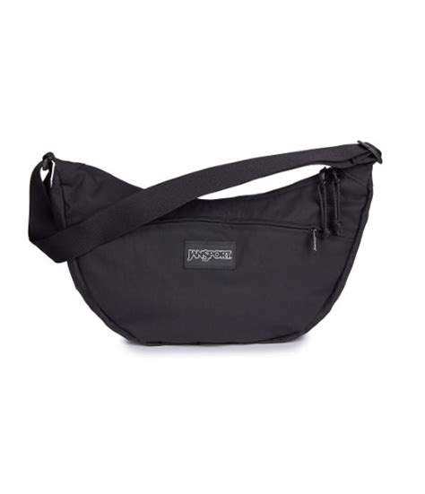 unphased crossbody large soft nylon black