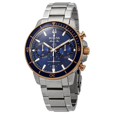 Bulova 98b301 Watch Marine Star Chronograph Online Sale Best Price