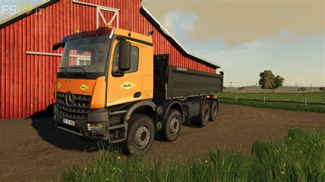 Mercedes Arocs Fs Mods Farming Simulator Mods