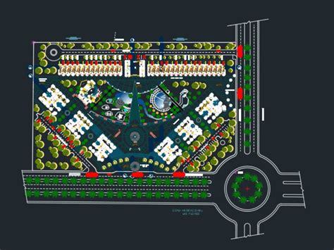 Complejo Residencial En Autocad Descargar Cad Gratis 545 Mb