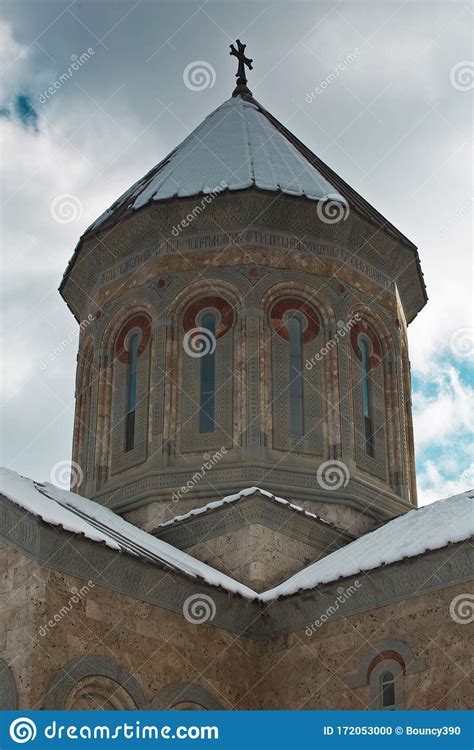 Georgia The Monastery Of St Nino At Bodbe Georgia Stock Photo