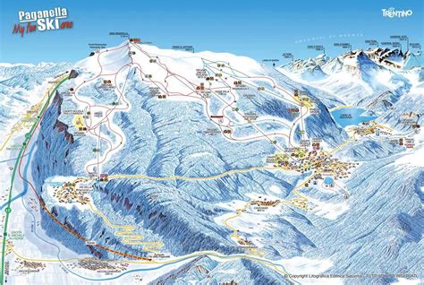 Paganella Piste Map