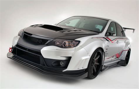 Varis Wide Body Kit Full Kit Version Frp Carbon Fiber Impreza Wrx