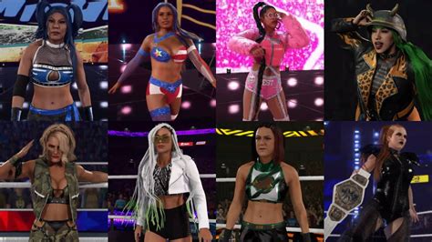 WWE 2K23 8 WOMENS BATTLE ROYAL No 1 Contenders Match For The RAW