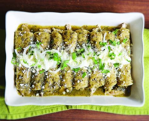 Rick Baylessroasted Tomatillo Enchiladas Rick Bayless